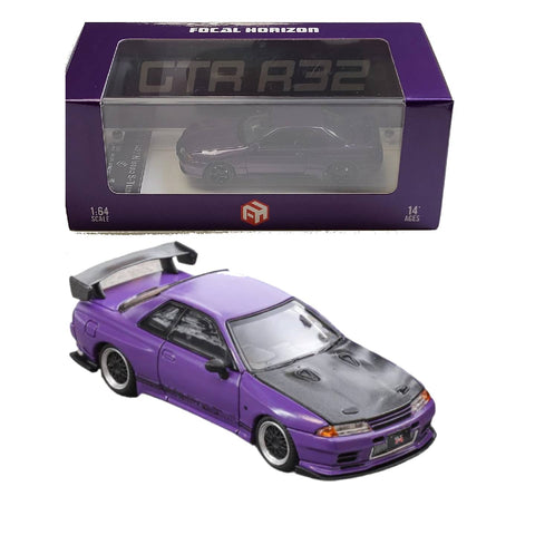 Focal Horizon 1:64 Skyline GT-R R32 S-Tune Purple Focal Horizon 1:64 Skyline GT-R R32 S-Tune Purple