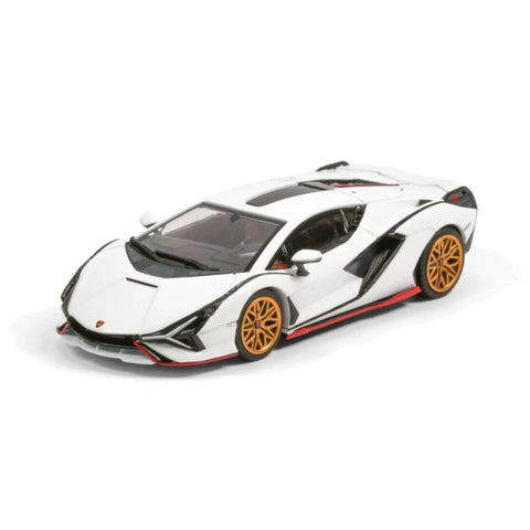 HungHing 1:64 Lamborghini Sian FKP 37 - White HungHing 1:64 Lamborghini Sian FKP 37 - White