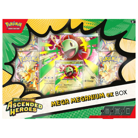 Pokemon ME2.5 Ascended Heroes Mega Meganium EX Box Pokemon ME2.5 Ascended Heroes Mega Meganium EX Box
