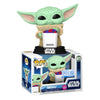 Funko POP! (825) Star Wars Mandalorian Grogu Food Flocked Funko POP! (825) Star Wars Mandalorian Grogu Food Flocked