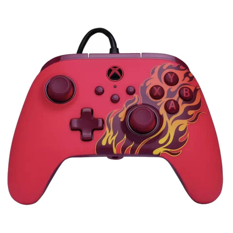 XBox Series X/S PowerA Advantage Wired Controller - Red Blaze XBox Series X/S PowerA Advantage Wired Controller - Red Blaze