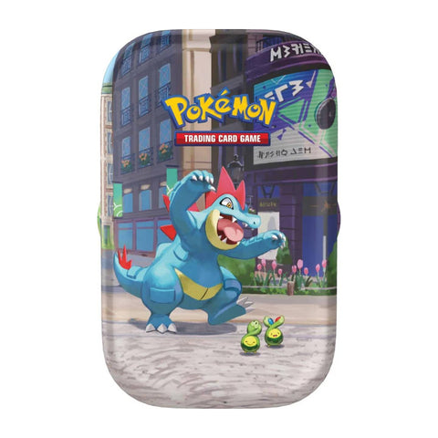 Pokemon TCG Lumiose City Mini Tin - Feralligatr & Budew Pokemon TCG Lumiose City Mini Tin - Feralligatr & Budew