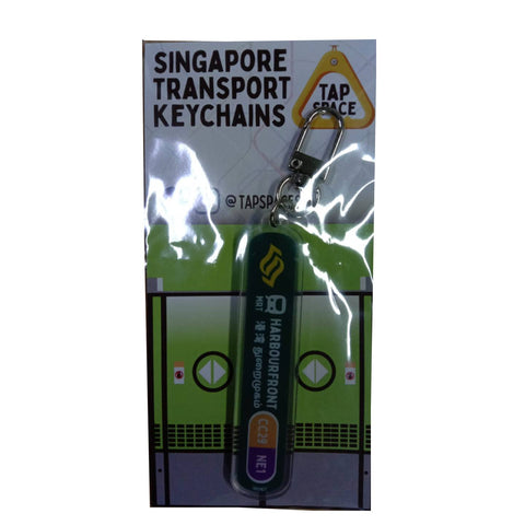 MRT Station Keychain - Harbourfront MRT Station Keychain - Harbourfront