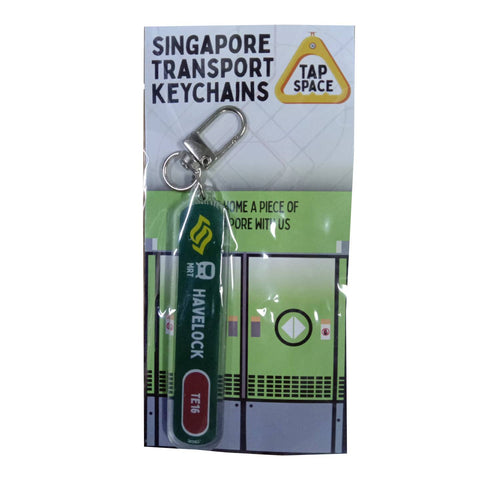 MRT Station Keychain - Havelock MRT Station Keychain - Havelock