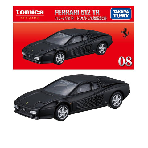 Takara Tomy Tomica Premium Ferrari 512 TR Black (08) Takara Tomy Tomica Premium Ferrari 512 TR Black (08)