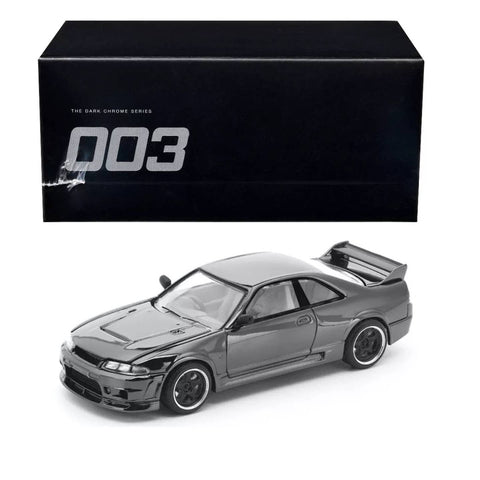 POP Race 1/64 PRDC-003 GTR R33 400R Chrome Dark POP Race 1/64 PRDC-003 GTR R33 400R Chrome Dark