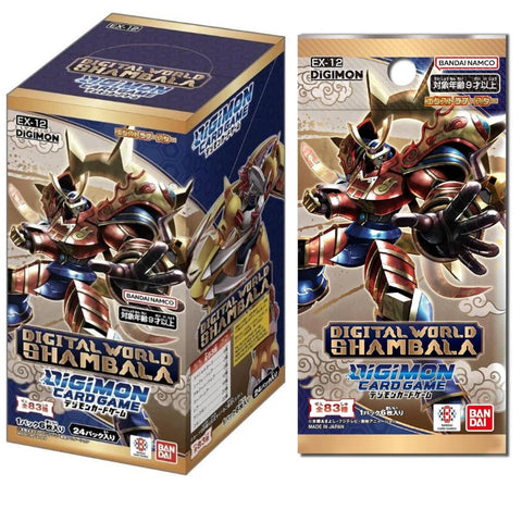 Digimon Card Game EX-12 Digital World Shambala Booster (JAP) Digimon Card Game EX-12 Digital World Shambala Booster (JAP)