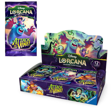 Disney Lorcana Set 13 Attack of the Vine Booster (ENG) Disney Lorcana Set 13 Attack of the Vine Booster (ENG)