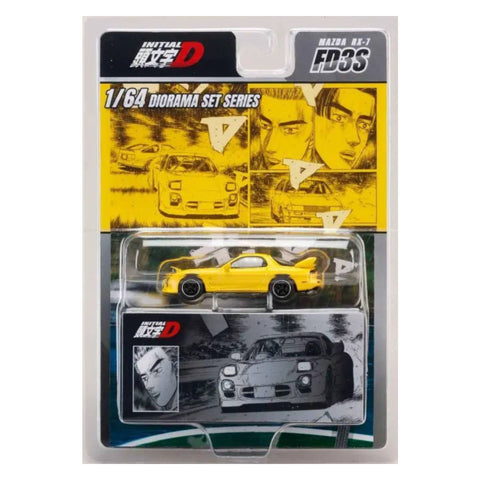 Hobby Japan 1:64 Initial D Mazda Rx-7 FD3S Hobby Japan 1:64 Initial D Mazda Rx-7 FD3S