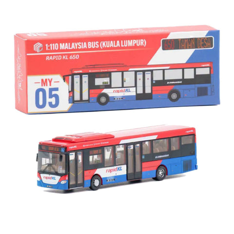 MC MY05 1/110 Rapid KL 650 Malaysia Bus MC MY05 1/110 Rapid KL 650 Malaysia Bus