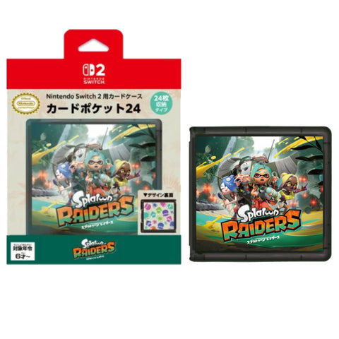 Nintendo Switch 2 Maxgame Card Pocket 24 - Splatoon Raiders Nintendo Switch 2 Maxgame Card Pocket 24 - Splatoon Raiders