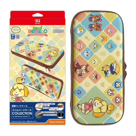 Nintendo Switch 2 Keys Factory Slim Hard Case - Animal Crossing Nintendo Switch 2 Keys Factory Slim Hard Case - Animal Crossing