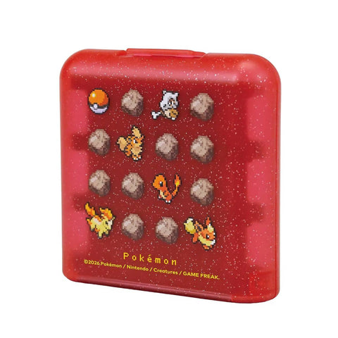 Nintendo Switch 2 Hori Game Card Case 24 - Pokemon Pixel Red Nintendo Switch 2 Hori Game Card Case 24 - Pokemon Pixel Red