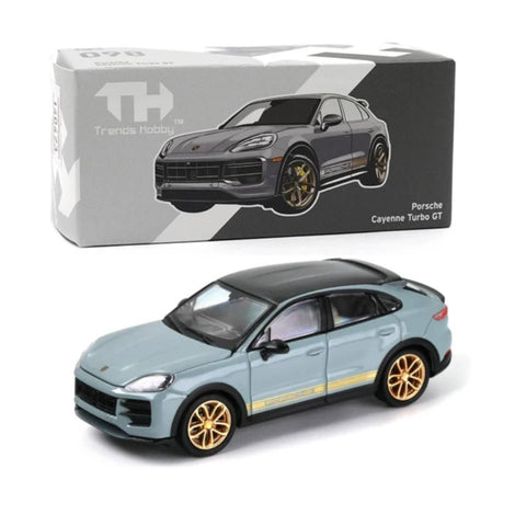 Trends Hobby 1:64 Porsche Cayenne Turbo GT Grey Trends Hobby 1:64 Porsche Cayenne Turbo GT Grey