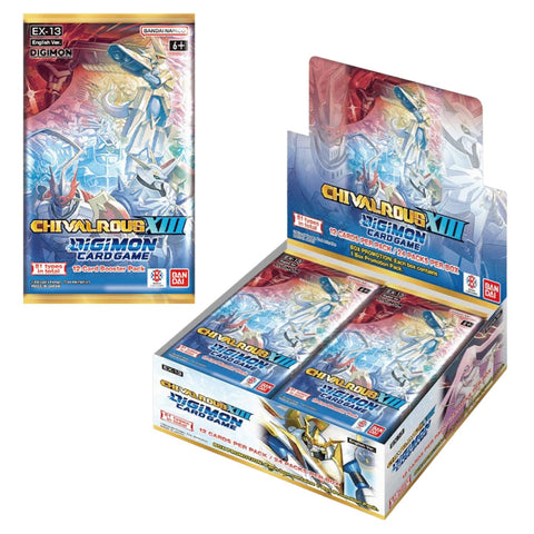 Digimon Card Game EX-13 Chivalrous XIII Booster (ENG) Digimon Card Game EX-13 Chivalrous XIII Booster (ENG)