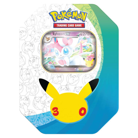Pokemon TCG 30th Celebration Tin - Sylveon ex Pokemon TCG 30th Celebration Tin - Sylveon ex