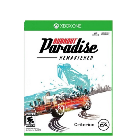 XBox One Burnout Paradise Remastered XBox One Burnout Paradise Remastered