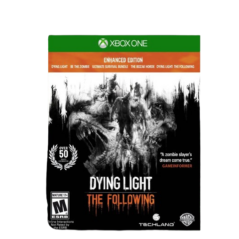 XBox One Dying Light: The Following Enhanced Edition XBox One Dying Light: The Following Enhanced Edition