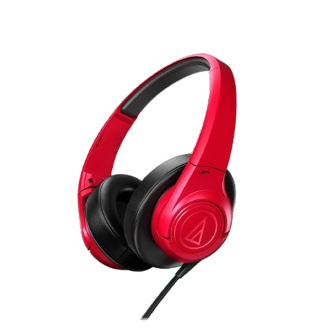 Audio-Technica Headphone Wired ATH-AX3 Red Audio-Technica Headphone Wired ATH-AX3 Red