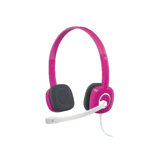 Logitech Stereo Headset H150 Fuchisa Pink Logitech Stereo Headset H150 Fuchisa Pink
