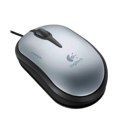 Logitech V120 Laser Mouse - Silver Logitech V120 Laser Mouse - Silver