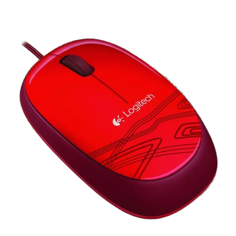 Logitech M105 wired Mouse - Red Logitech M105 wired Mouse - Red