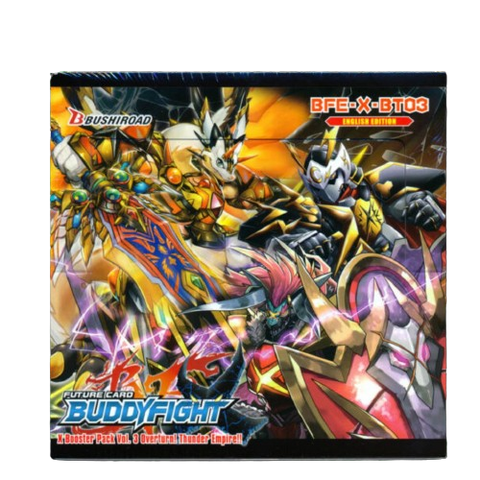 Buddyfight Overturn Thunder Empire Booster Box Buddyfight Overturn Thunder Empire Booster Box