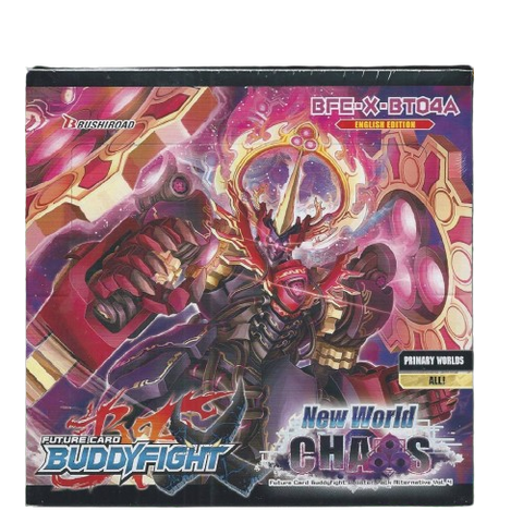 Buddyfight New World Chaos Booster Box Buddyfight New World Chaos Booster Box