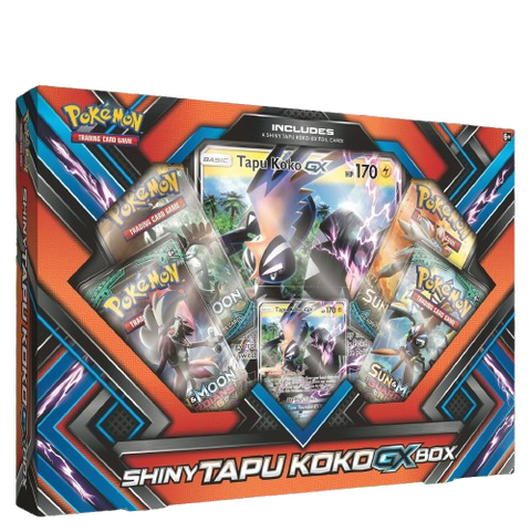 Pokemon TCG Shiny Tapu Koko GX Box Pokemon TCG Shiny Tapu Koko GX Box