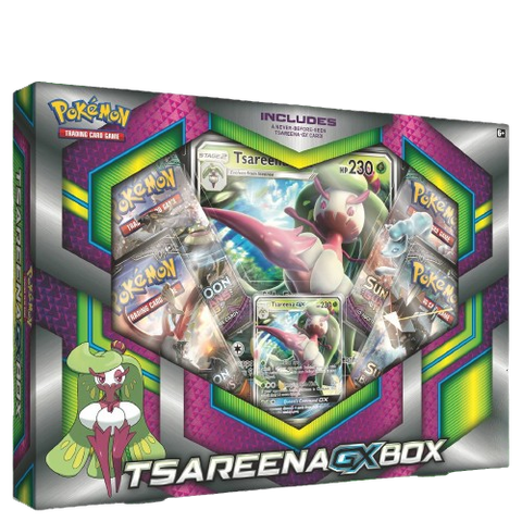 Pokemon TCG Tsareena GX Box Pokemon TCG Tsareena GX Box