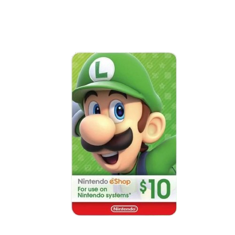 Nintendo Eshop Prepaid Card $10 Nintendo Eshop Prepaid Card $10