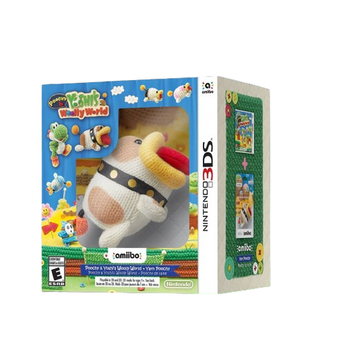 3DS Amiibo Poochy & Yoshi's Woolly Bundle 3DS Amiibo Poochy & Yoshi's Woolly Bundle