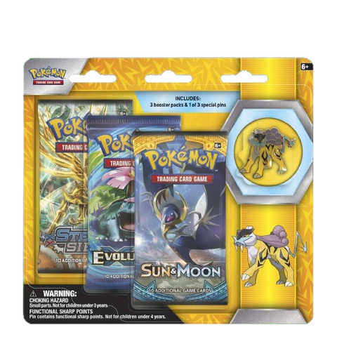 Pokemon Raikou Pin Blister Pokemon Raikou Pin Blister