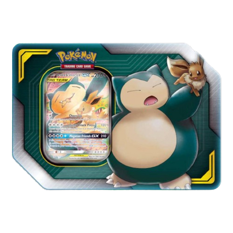 Pokemon Tag Team Tin Eevee Snorlax GX Pokemon Tag Team Tin Eevee Snorlax GX