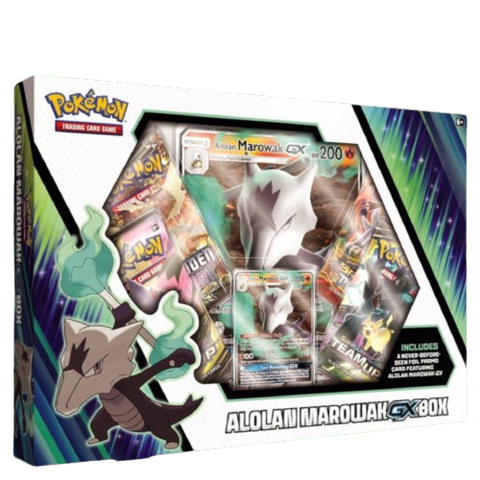 Pokemon TCG Alolan Marowak GX Box Pokemon TCG Alolan Marowak GX Box