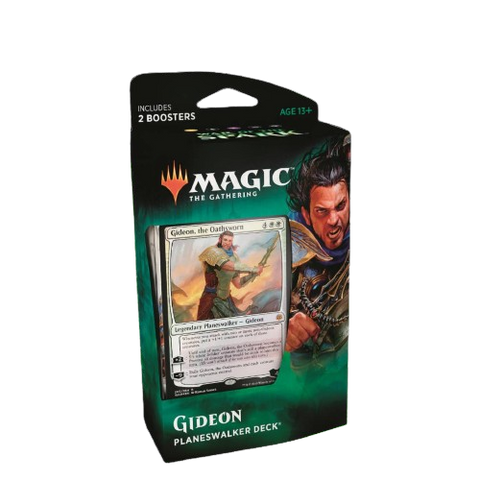 Magic The Gathering War of the Spark Planeswalker Deck Gideon Magic The Gathering War of the Spark Planeswalker Deck Gideon