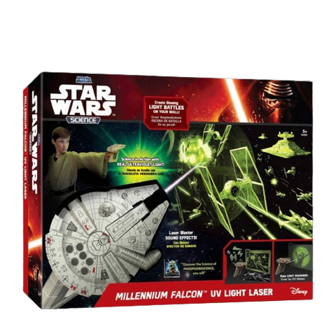 Uncle Milton Millennium Falcon UV Light Laser Uncle Milton Millennium Falcon UV Light Laser