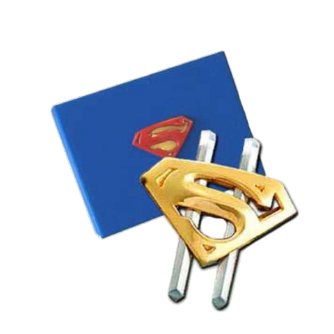 Superman Returns Shield Gold Plated Money Clip Superman Returns Shield Gold Plated Money Clip
