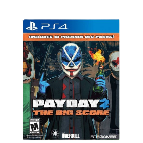 PS4 Payday 2 The Big Score PS4 Payday 2 The Big Score