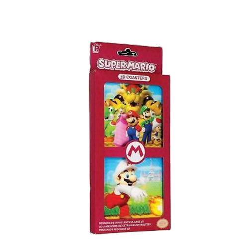 Paladone Super Mario 3D Coasters Set of 8 Paladone Super Mario 3D Coasters Set of 8