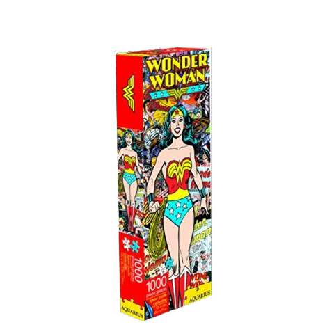 Wonder Woman Retro 1,000-Piece Slim Puzzle Wonder Woman Retro 1,000-Piece Slim Puzzle