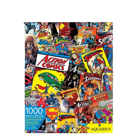 Superman Comic Book Covers 1,000-Piece Puzzle Superman Comic Book Covers 1,000-Piece Puzzle