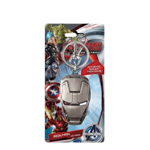 Iron Man 3 Movie Face Pewter Key Chain Iron Man 3 Movie Face Pewter Key Chain
