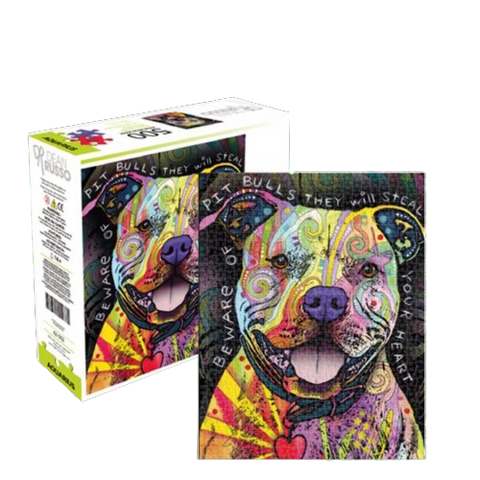 Dean Russo Pit Bull 500-Piece Puzzle Dean Russo Pit Bull 500-Piece Puzzle