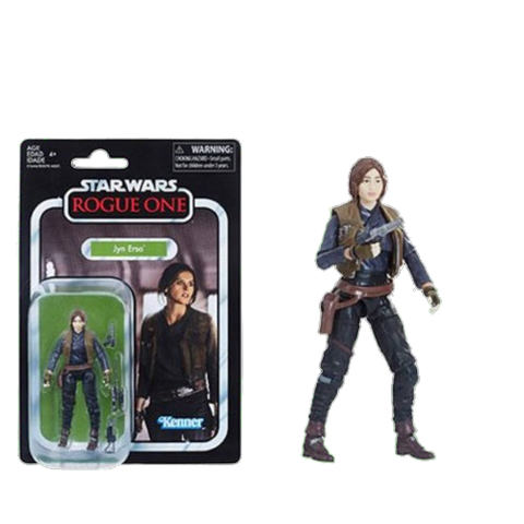 Kenner Star Wars Vintage 4'' Figure - Jyn Erso Kenner Star Wars Vintage 4'' Figure - Jyn Erso