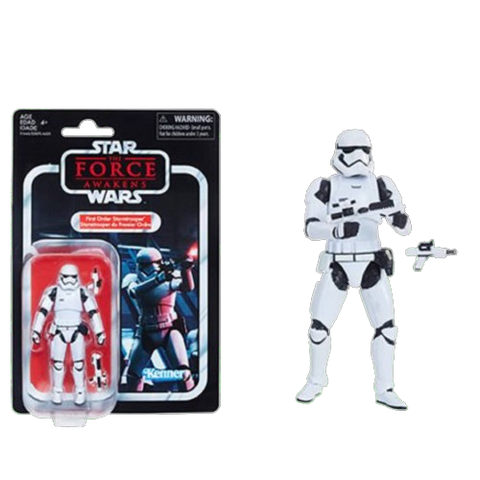 Kenner Star Wars Vintage 4'' Figure - First Order Stormtrooper Kenner Star Wars Vintage 4'' Figure - First Order Stormtrooper