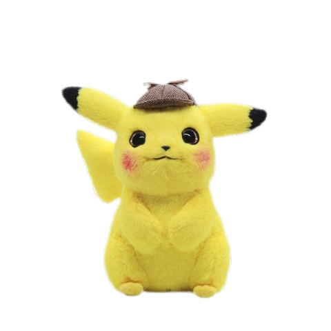 Detective Pikachu Movie Official 11'' Pikachu Plush Detective Pikachu Movie Official 11'' Pikachu Plush
