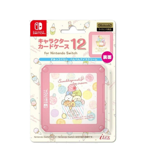 Nintendo Switch Ilex Sumikko Ice Cream 12 Card Case - Pink Nintendo Switch Ilex Sumikko Ice Cream 12 Card Case - Pink