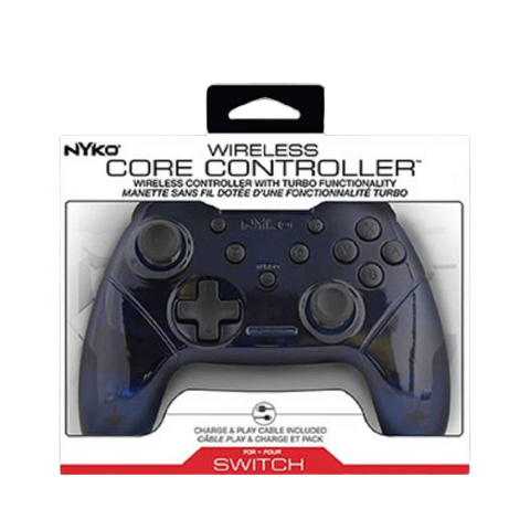Nintendo Switch Nyko Wireless Core Controller - Blue/White Nintendo Switch Nyko Wireless Core Controller - Blue/White