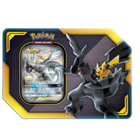 Pokemon Tag Team Tin- Pikachu & Zekrom GX Pokemon Tag Team Tin- Pikachu & Zekrom GX